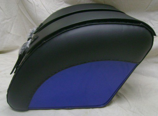 MSL100RD- Saddleline Kawasaki Mean Streak Saddlebags With Quick Disconnect Mounting Brackets. - Image 7