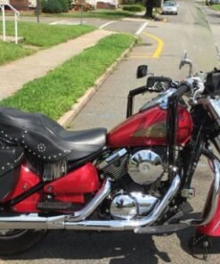 Alternative view of DK100STD- kawasaki Vulcan Drifter 800 Saddlebags By Saddleline