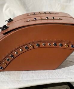 1444DKB- Saddleline Kawasaki Vulcan Drifter 1500 Saddlebags with Solo Seat Cover.