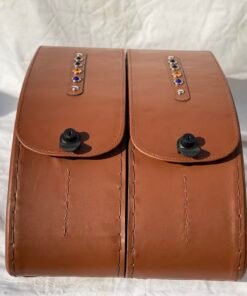 1444DKB- Saddleline Kawasaki Vulcan Drifter 1500 Saddlebags with Solo Seat Cover. - Image 3