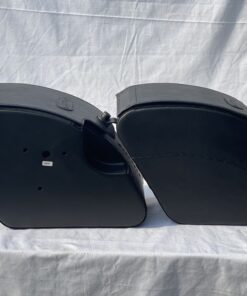 Alternative view of 413F2B-Saddleline Harley_Davidson Softail Slim FLS AND FLSS Saddlebags Locking With Quick Detach Mounts. 2012-2017