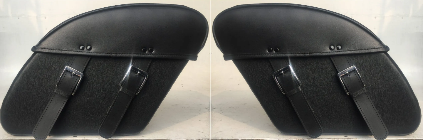 414F- Saddleline Harley Davidson Softail Slim FLSL saddlebags with quick Mounts.(Years 2018 Onwards) - Image 4