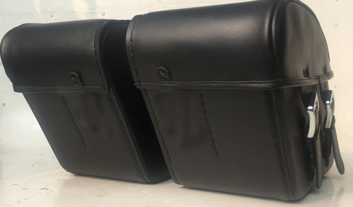 414F- Saddleline Harley Davidson Softail Slim FLSL saddlebags with quick Mounts.(Years 2018 Onwards) - Image 7