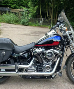 420TD- Saddleline Harley-Davidson Softail Lowrider FXSLR & S Saddlebags With Quick Mounting. 2018 to 2024