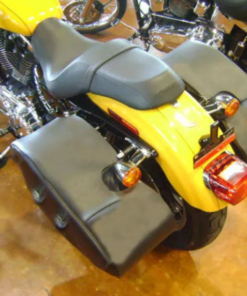 1200SPL- Saddleline Harley-Davidson sportster XL1200 & 883 Saddlebags with Quick Mounting hardware. - Image 3