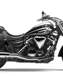 YM900-Saddleline Yamaha 950 Saddlebags with Complete Quick Detaching Mounting Hardware.