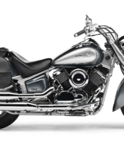 YM1100FP-Saddleline Yamaha V.STAR 1100 classic Saddlebags with Complete Quick Detachable Mounting Hardware.