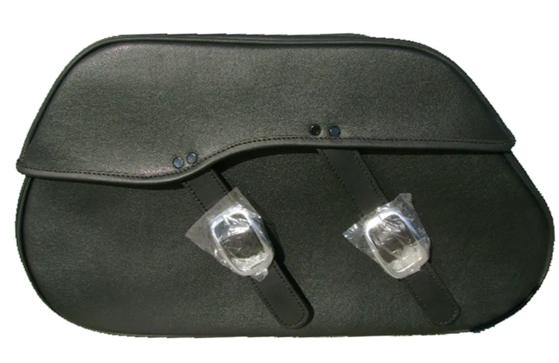 YM1100FP-Saddleline Yamaha V.STAR 1100 classic Saddlebags with Complete Quick Detachable Mounting Hardware. - Image 2