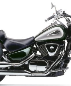 106F- Saddleline Suzuki Boulevard intruder 1500 Saddlebags With Quick Detachable Mounting Brackets.