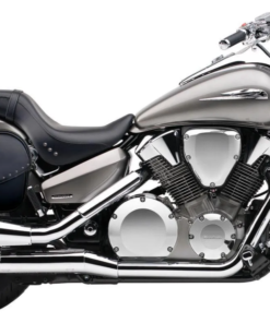 1202-HONDA VTX 1300C STUDDED saddlebags by saddleline with complete quick detachable mounting hardware (included).