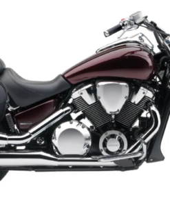 1211- HONDA VTX 1800 N saddlebags by saddleline with complete quick detachable mounting hardware (included).
