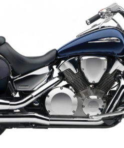 1213F- HONDA VTX 1300R saddlebags by saddleline with complete quick detachable mounting