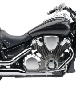 1214- HONDA VTX 1800 N saddlebags by saddleline with complete quick detachable mounting hardware (included).