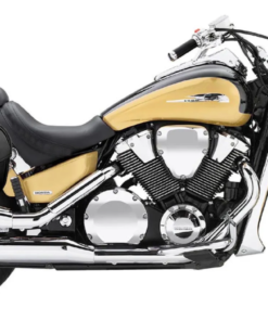 1218- HONDA VTX 1800S SPOKES saddlebags by saddleline with complete quick detachable mounting hardware (included).