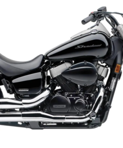 1233- Saddleline Honda Shadow Phantom saddlebags with quick mounts, lockable