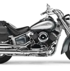 YM1400ST-Saddleline Yamaha V.STAR 1100 classic Saddlebags with Complete Quick Detachable Mounting Hardware.