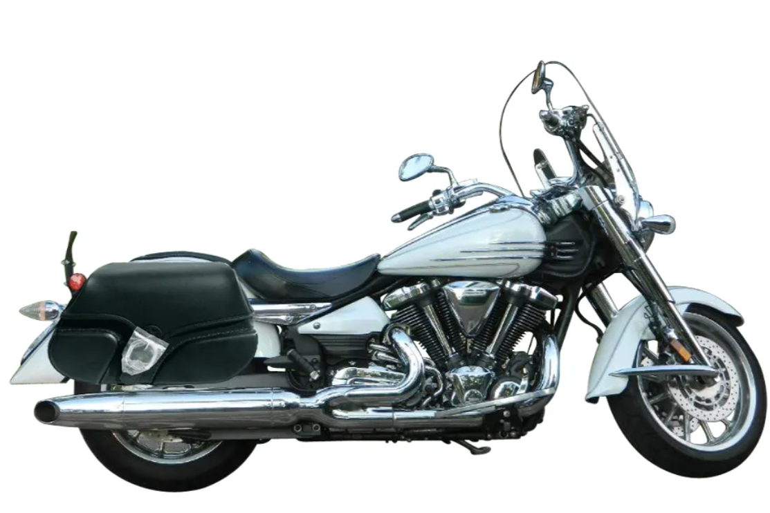 33-RD800- Yamaha Roadliner saddlebags with Quick Detach Mounting Hardware