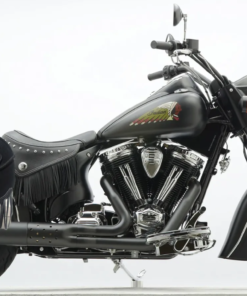 511-Saddleline Indian Chief Saddlebags in Leather & Hard Body With Quick detach mounting Brackets.Indian Chief, Chieftain, Classic, Dark Horse  RoadMaster saddlebags.