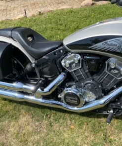 523L- Saddleline Indian Scout Saddlebags with Quick mounting/dismounting hardware Lockable.