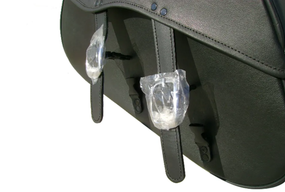 YM1100FP-Saddleline Yamaha V.STAR 1100 classic Saddlebags with Complete Quick Detachable Mounting Hardware. - Image 7
