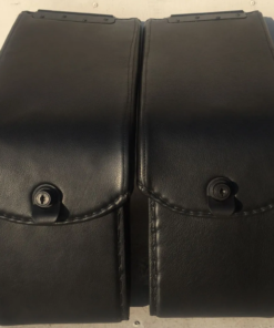 Alternative view of TH-710- Saddleline Triumph Thunderbird Nightstorm Saddlebags with Complete Quick Detachable Mounts.