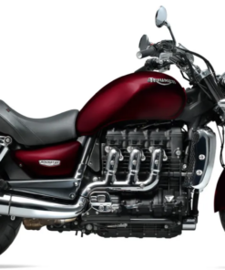 714-Triumph Rocket 3 (Rocket III) (Rocket III Classic) & Triumph Rocket III Roadster Saddlebags with quick mounting hardware. (included)
