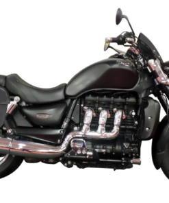 TH700-Saddleline Triumph Rocket 111 Saddlebags With Quick Detachable Mounting Brackets.