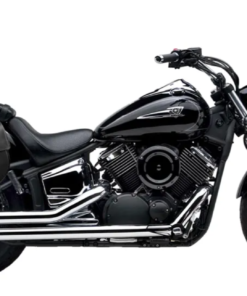 YM1500-Saddleline Yamaha V.STAR 1100 custom Saddlebags with Complete Quick Detachable Mounting Hardware