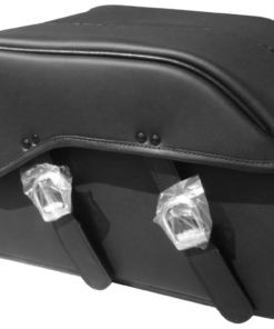 Alternative view of 1208- HONDA VTX 1300T saddlebags by saddleline with complete quick detachable mounting hardware (included).