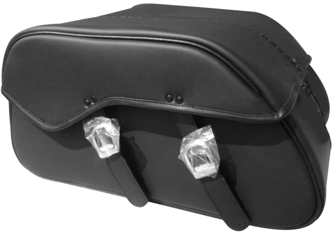 1208- HONDA VTX 1300T saddlebags by saddleline with complete quick detachable mounting hardware (included). - Image 2