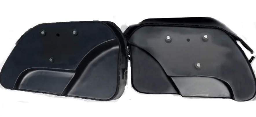 1208- HONDA VTX 1300T saddlebags by saddleline with complete quick detachable mounting hardware (included). - Image 7