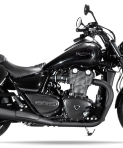 709-Saddleline Triumph Thunderbird Nightstorm Saddlebags with Complete Quick Detachable Mounts.