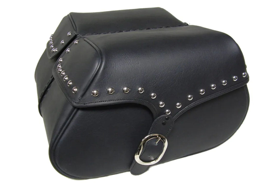 30std- Yamaha RoadLiner Saddlebags with Quick Detaching Mounting Brackets. - Image 3
