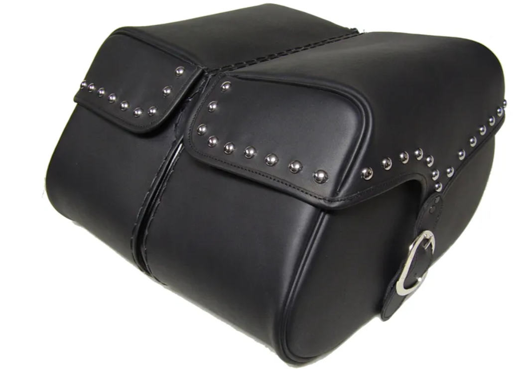 30std- Yamaha RoadLiner Saddlebags with Quick Detaching Mounting Brackets. - Image 5