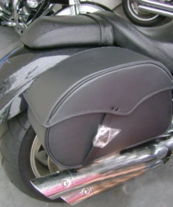 Alternative view of TH701- Triumph Rocket 111 Saddlebags With Quick Detachable Mounting Brackets ( included ) .