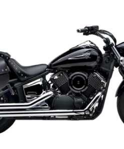 YM1600ST-Saddleline Yamaha V.STAR 1100 custom Saddlebags with Complete Quick Detachable Mounting Hardware.