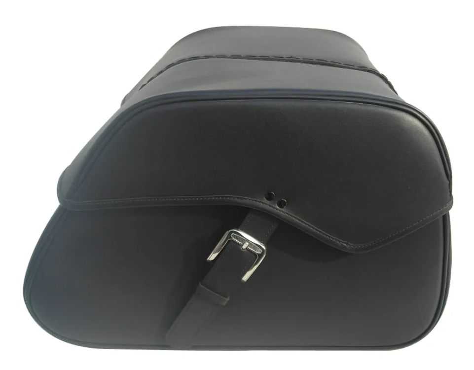 705FF- Triumph SpeedMaster Hardbody leather Saddlebags with Quick Release & Lodge Mounting - Image 2