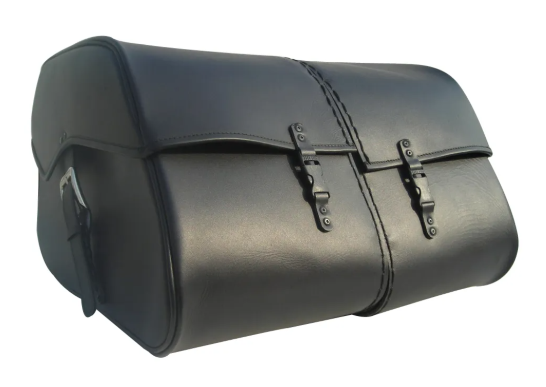 TH703- Saddleline Triumph Thunderbird Saddlebags with Complete Quick Detachable Mounts. - Image 4