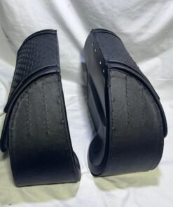 617B3b- Saddleline Harley-Davidson Softail Springer FLSTS FLSTSI Saddlebags with Mounting Kit - Image 6