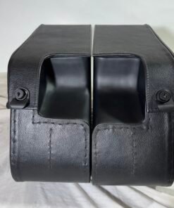 1089LKF- Saddleline Harley-Davidson Dyna Saddlebags Super Glide FXDC Custom and FXD With Quick Detaching Mounts - Image 5