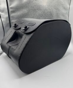 102E- SADDLELINE HARLEY-DAVIDSON Softail Fatboy FLFB & FLFBS Lockable Saddlebags With Quick Detaching Mounts - Image 12