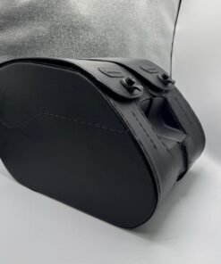 102E- SADDLELINE HARLEY-DAVIDSON Softail Fatboy FLFB & FLFBS Lockable Saddlebags With Quick Detaching Mounts - Image 16