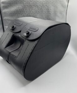 102E- SADDLELINE HARLEY-DAVIDSON Softail Fatboy FLFB & FLFBS Lockable Saddlebags With Quick Detaching Mounts - Image 13
