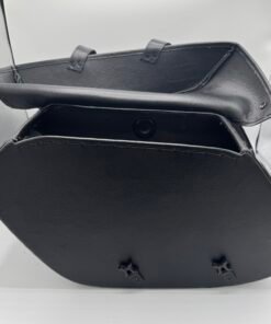 1031F- SADDLELINE Saddlebags(Chrome Buckles) for HARLEY-DAVIDSON Dyna Fatbob FXDF With Quick Mounts - Image 11