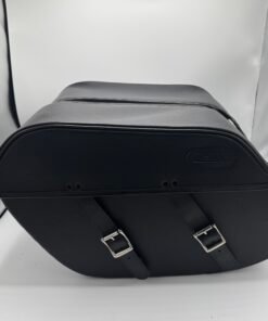 1031F- SADDLELINE Saddlebags(Chrome Buckles) for HARLEY-DAVIDSON Dyna Fatbob FXDF With Quick Mounts - Image 9